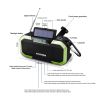 Solar Radio Hand Crank Emergency Flashlight Reading Light AM FM NOAA Phone Charger SOS Alarming Outdoor Survival Power Bank - China - DF-5802