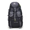 Outdoor Backpack Backpack Hiking Sports Travel Mountaineering Bag - Black