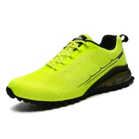 Hiking Shoes Men Trekking Mountain Climbing Boots Backpacking Non-slip Trail Hiking Sneakers Men's Amped Hiking Boots for Male - green - 42