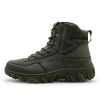 New Men's Military Boots High Top Outdoor Hiking Shoes Men Anti-collision Quality Army Tactical Sport Jogging Trekking Sneakers - green - 44