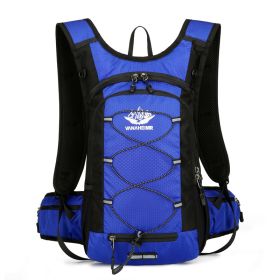 Hydration Pack Backpack For Running Hiking Cycling Climbing Camping Biking Cycling Bag Separate 2L Water Bladder - Blue