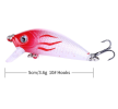 8 Pcs Fishing bionic bait hard bait minorua bait fishing lure - mix color