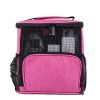 Hanging Toiletry Bag for Women Men, Large Water-resistant Kit Shaving Bag for Toiletries Shaving Accessories for Travel - Pink