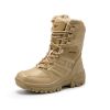 Comfort Beige Outdoor Hiking Boots Couple Men Trekking Shoes Women Big Size Military Tactical Boots For Men hiking sheos snow bo - Sand -S203 - 41