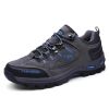 High Quality Men Hiking Shoes Autumn Winter Brand Outdoor Mens Sport Trekking Mountain Boots Waterproof Climbing Athletic Shoes - Gray - 42