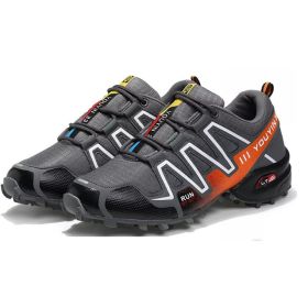 DWZRG Waterproof Hiking Shoes Mountain Climbing Shoes Outdoor Hiking Boots Trekking Sport Sneakers Men Hunting Trekking - see chart - 45