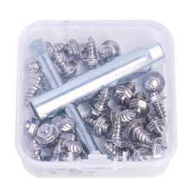 Kylebooker Screw-in Studs for Wading Boots,26pcs Wading Boot Studs for Felt Or Rubber Sole - 26pcs Set