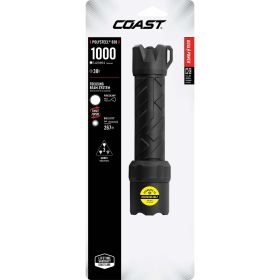 COAST Polysteel 650 Storm Proof 740 Lumen Alkaline Power LED Flashlight, 14.1 oz. - COAST