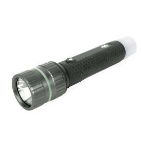 Swiss Tech 1000 Lumen LED Rechargeable Combo Flashlight, IPX4 Weatherproof, Drop Resistant - Swiss Tech