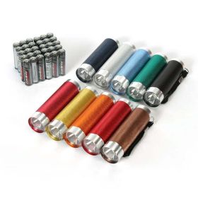 Ozark Trail LED Flashlights, 10-pack, 50 Lumens, Multicolor - Ozark Trail