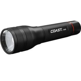 COAST G455 1630 Lumen Twist Focus LED Flashlight, 6 x AA Batteries Included, 21 oz. - COAST