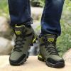 Waterproof Hiking Shoes Men Women Sneakers Mountain Climbing Shoes Outdoor Unisex Sport Hunting Boots Men Trekking Shoes - Black - 36