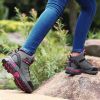 Waterproof Hiking Shoes Men Women Sneakers Mountain Climbing Shoes Outdoor Unisex Sport Hunting Boots Men Trekking Shoes - Army Green - 45