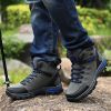 Waterproof Hiking Shoes Men Women Sneakers Mountain Climbing Shoes Outdoor Unisex Sport Hunting Boots Men Trekking Shoes - Black - 37