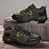 High Quality Men Hiking Shoes Autumn Winter Brand Outdoor Mens Sport Trekking Mountain Boots Waterproof Climbing Athletic Shoes - KHAKI - 39