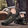 High Quality Men Hiking Shoes Autumn Winter Brand Outdoor Mens Sport Trekking Mountain Boots Waterproof Climbing Athletic Shoes - KHAKI - 45