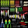 Bionic Bait VIB Thunder Frog Soft Bait; Decoy Lure With Bright Slice; Bait Set - All water kill (46pcs)