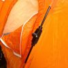 Outdoor Travel Mobile 2 Person Camping Tent  - Orange & Black - Camping Tent