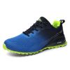 Hiking Shoes Men Trekking Mountain Climbing Boots Backpacking Non-slip Trail Hiking Sneakers Men's Amped Hiking Boots for Male - blue - 46