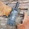 Portable Necklace Survive Opener EDC Pocket Self Blade Fruit Knife Camp Outdoor Hunt Defense Black Hike - Knife