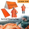 Outdoor Life Bivy Emergency Sleeping Bag Thermal Keep Warm Waterproof Mylar First Aid Emergency Blanke Camping Survival Gear - B - Czech Republic