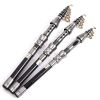 1pc Mini Carbon Telescopic Fishing Rod; Casting Pole For Sea Fishing Saltwater - 1.8m