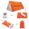 Outdoor Life Bivy Emergency Sleeping Bag Thermal Keep Warm Waterproof Mylar First Aid Emergency Blanke Camping Survival Gear - C - Czech Republic