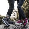 Spring Autumn Winter 36-46 Sport Training Hiking Shoe Waterproof Men Women Casual Fashion Outdoor High-top Cross-country Walking - rose red - 44