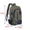 2023 New Outdoor Travel Camping Bag Computer Bag Mountaineering Bag Large Capacity Backpack for Men Canvas High School Backpacks - green