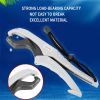 Fish Lip Gripper Grip Bass Trout ABS Plastic Lipgrip Floating Fishing Pliers Floating Controller Fishing Tool Tackle - white