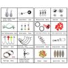 Outdoor Portable Fishing Accessories Kit - As pic show - 188pcs