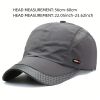 Quick-drying Mesh Baseball Cap - Breathable Sun Hat for Men - Outdoor Fishing & Summer Activities - Beige Color - Adjustable (56-60cm)