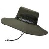 Casual Waterproof Breathable Sunshade Hat; Mountaineering Fishing Hat - Military Green