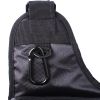 Fishing Tackle Storage Bags Shoulder Pack - Black